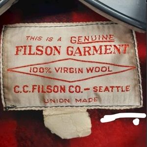 Filson Buffalo plaid union made mackinaw cruiser